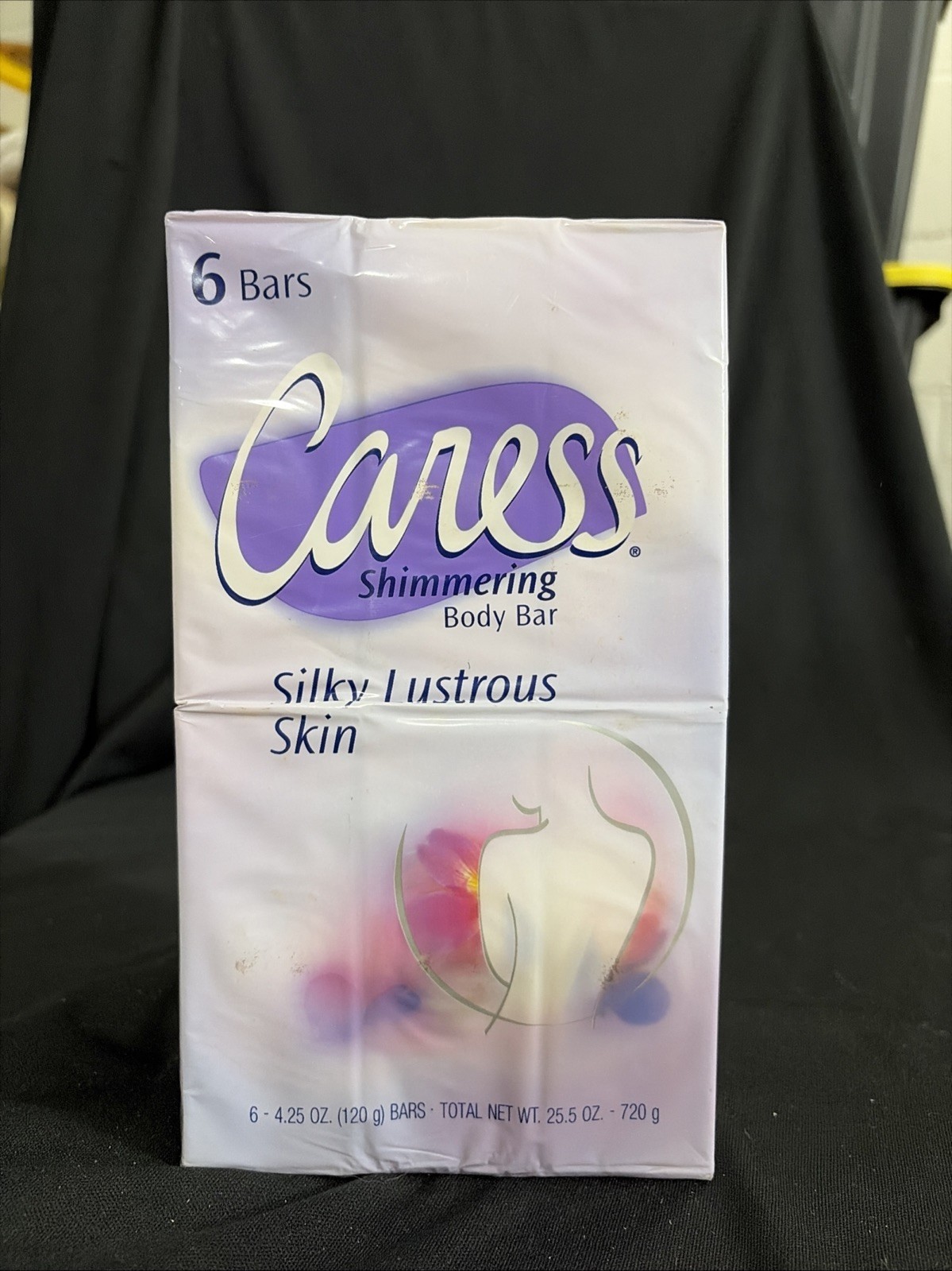 Vtg Caress Shimmering Beauty Body Bar, 6 Bars 4.25 oz Silky Lustrous Skin