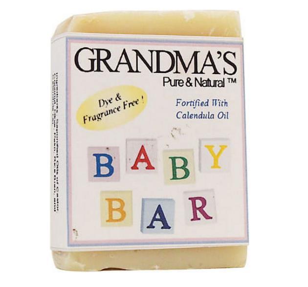 SM Grandma’s Pure & Natural Baby Bar Baby Bath Soap 4 oz