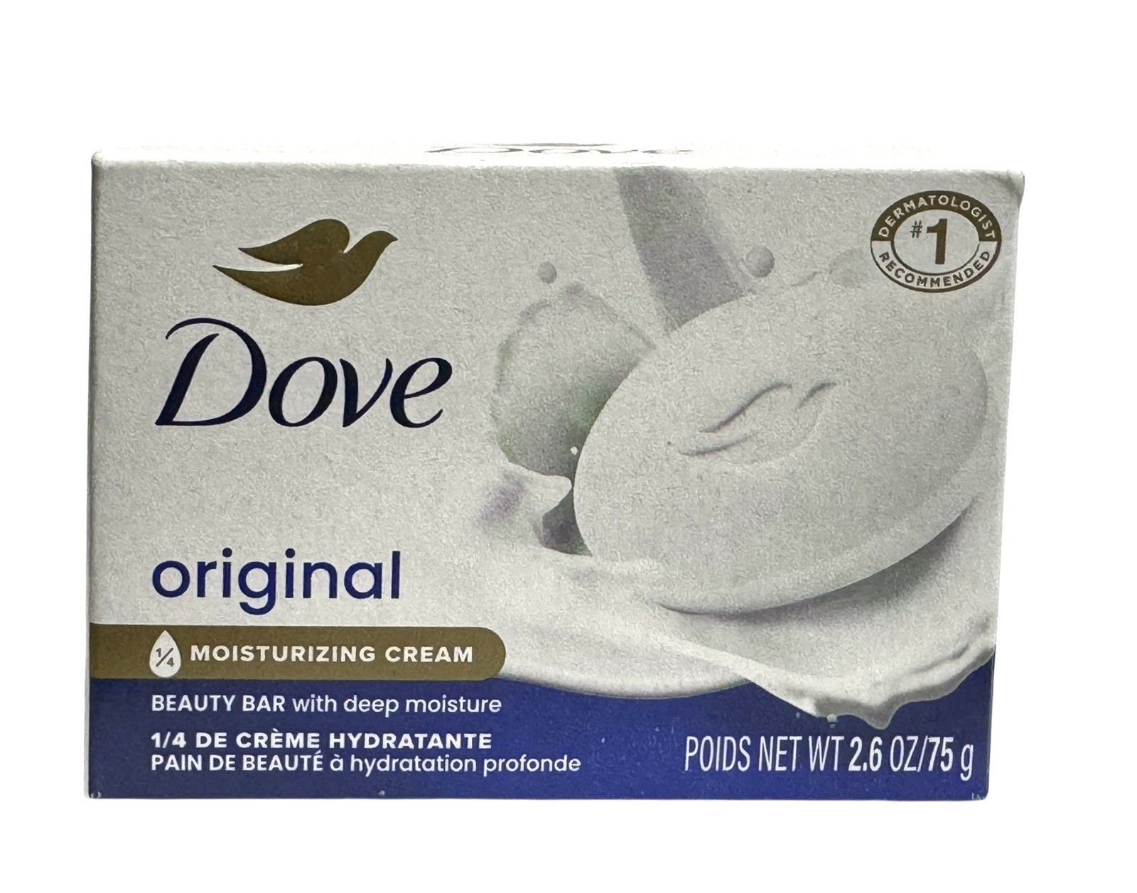 Dove 2.6 oz. Original White Beauty Bar – Light Scent New LOT OF 30
