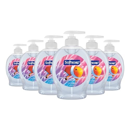 Softsoap Liquid Hand Soap Aquarium Series 7.5oz 6-Pack