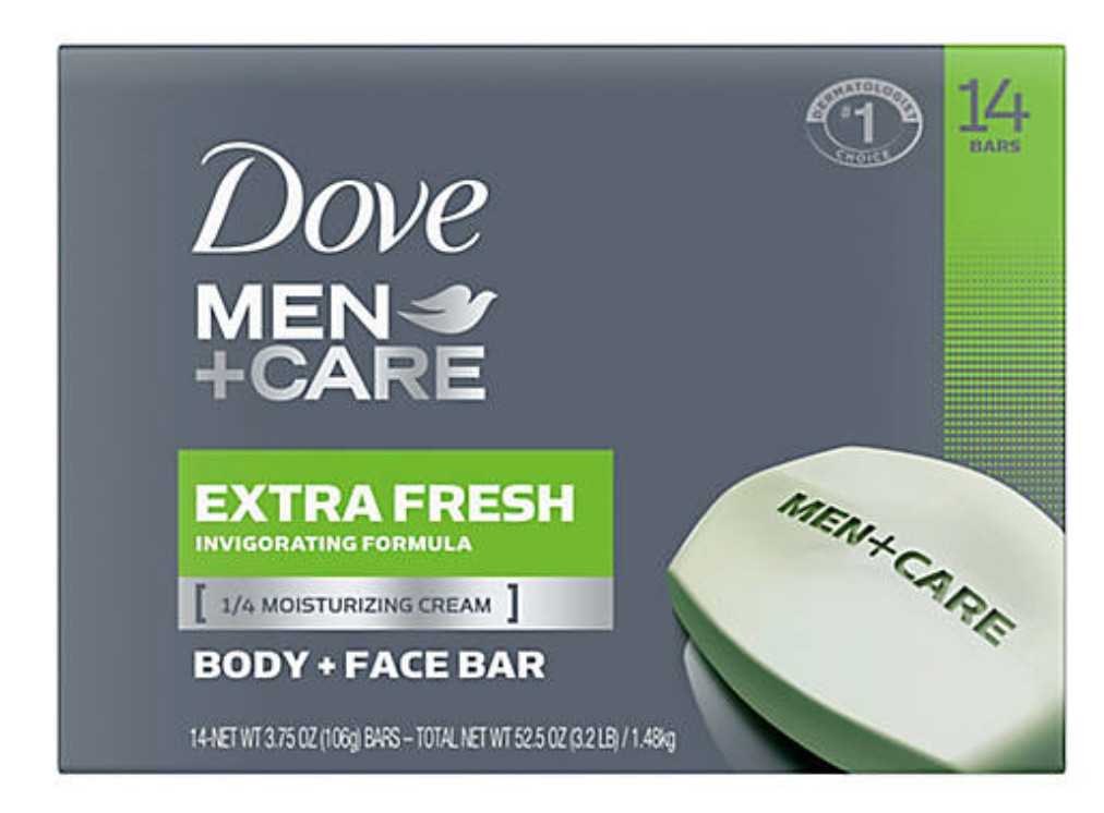 Dove 14ct Men +Care Extra Fresh Body and Face Bar