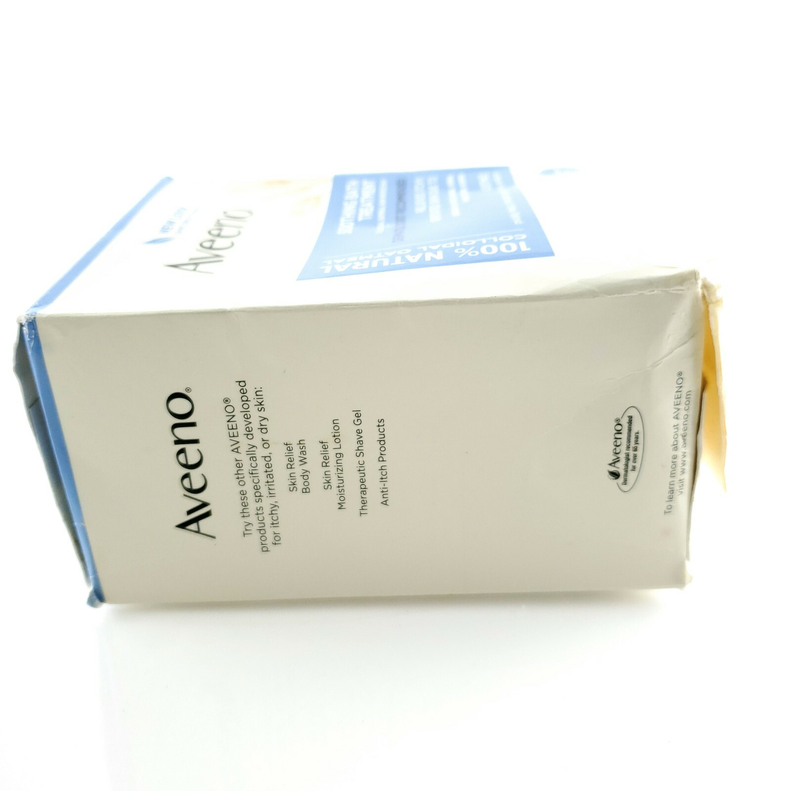 Aveeno Soothing Bath Treatment Oatmeal Skin Protectant 100% Natural USA Seller