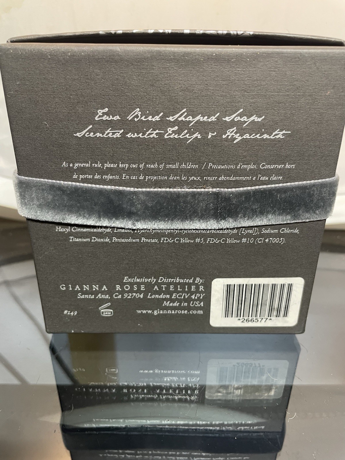 Gianna Rose Atelier Enchanted Birds Sculpted Couture Soap Vegetable Based