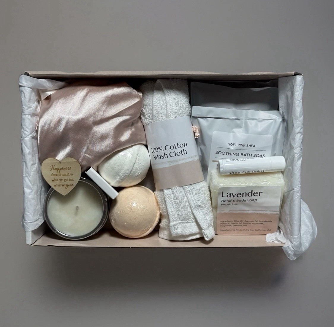 Dear Ava Luxury Spa Gift Box Set Bath Body Care Premium Set For Her BNIB