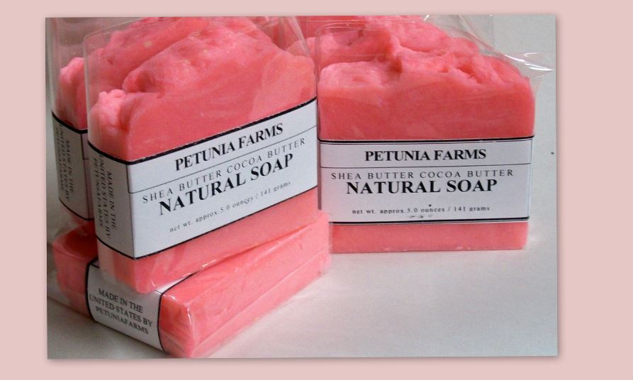 Shea Butter Soap CLEAN COTTON FRAGRANCE HANDMADE SOAP Barw/AGRAN OIL