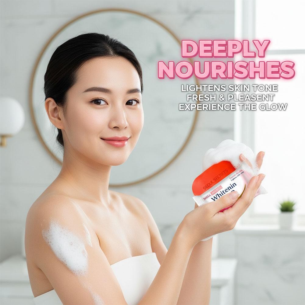 Seoul Secret Soap Lighten SkinTone Fresh MoistureArbutin Dry Skin Moisturi HOT