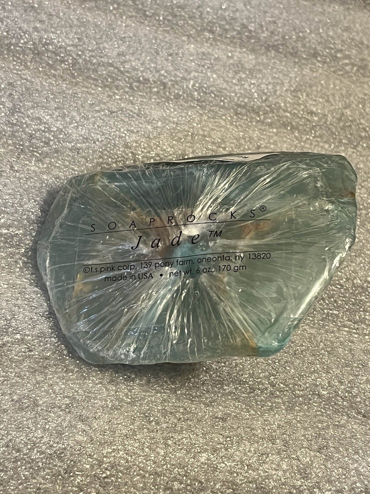 T.S. Pink SoapRocks Jewel Collection Jade Soap Looks Like Stone