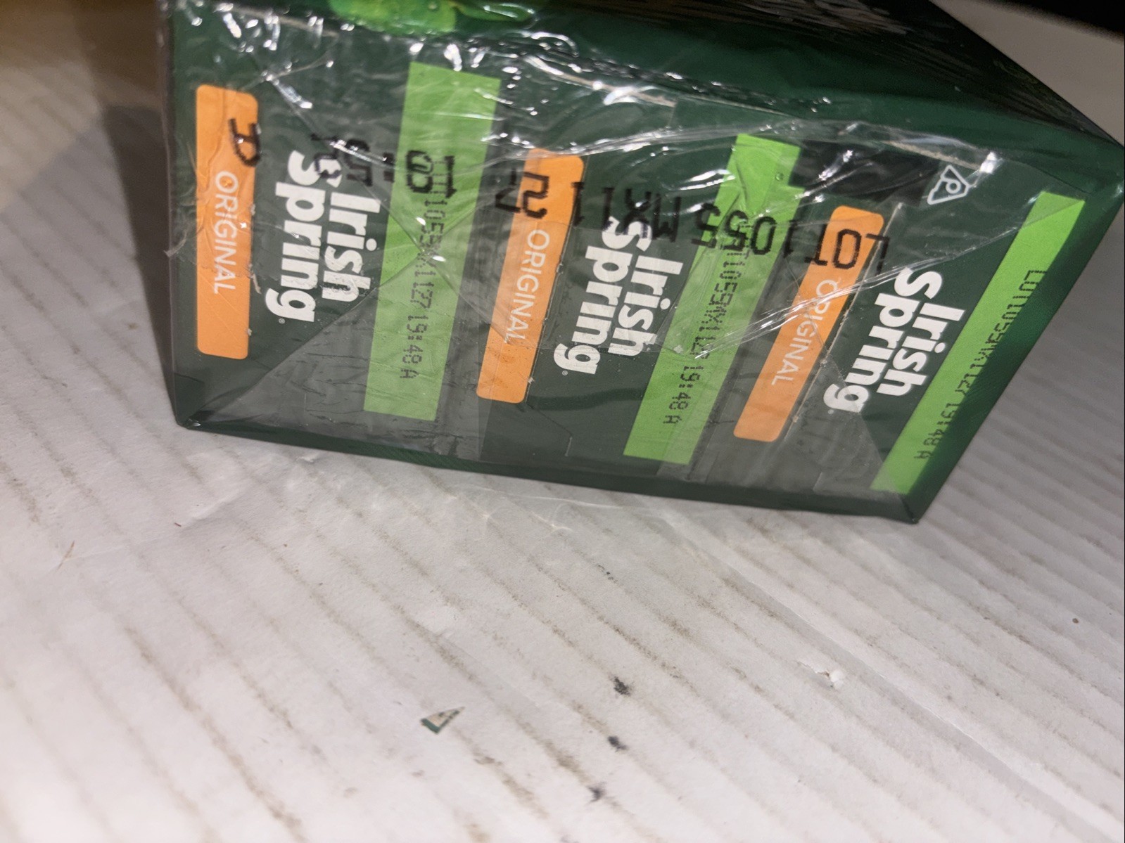 3 Irish Spring Original Clean Bar Soap 3.7 oz Each – No Flaxseed or Linseed Oil