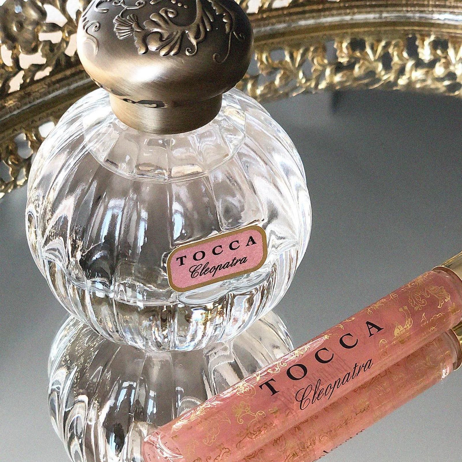 Tocca Cleopatra Women’s Perfume Travel Spray, 0.34 oz (10 ml) – Warm Floral, Gra