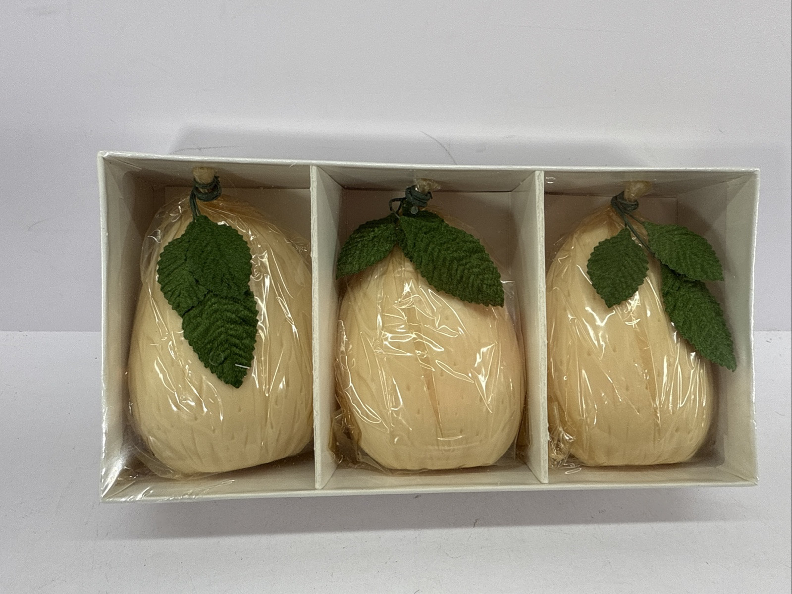 Vintage✨Almond & Gold Cream Complexion Bars✨Set Of 3✨Made By Fall River MA
