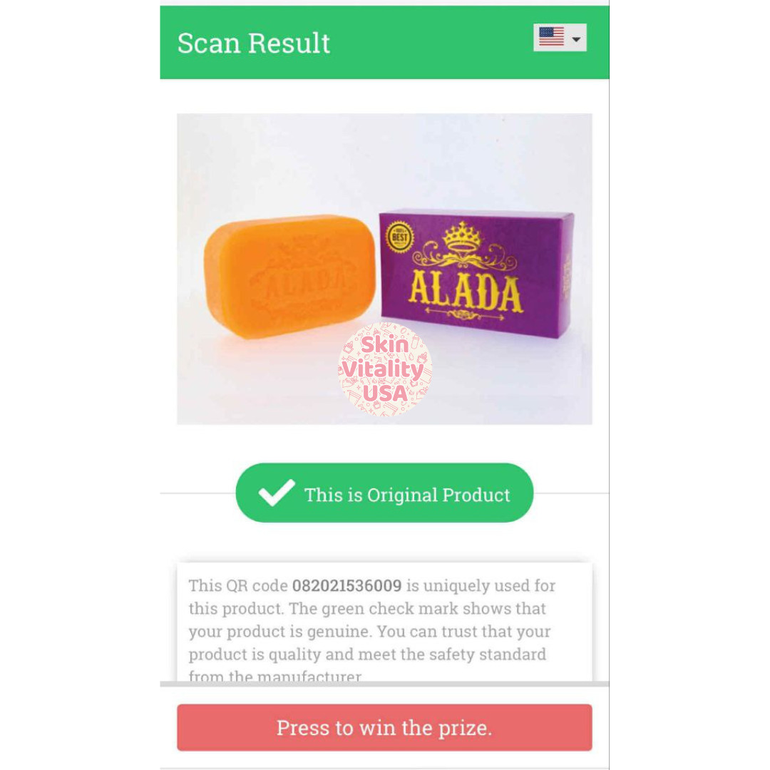 Alada Soap Premium Skin Nourishing Bar with Carambola & Algae – 160g