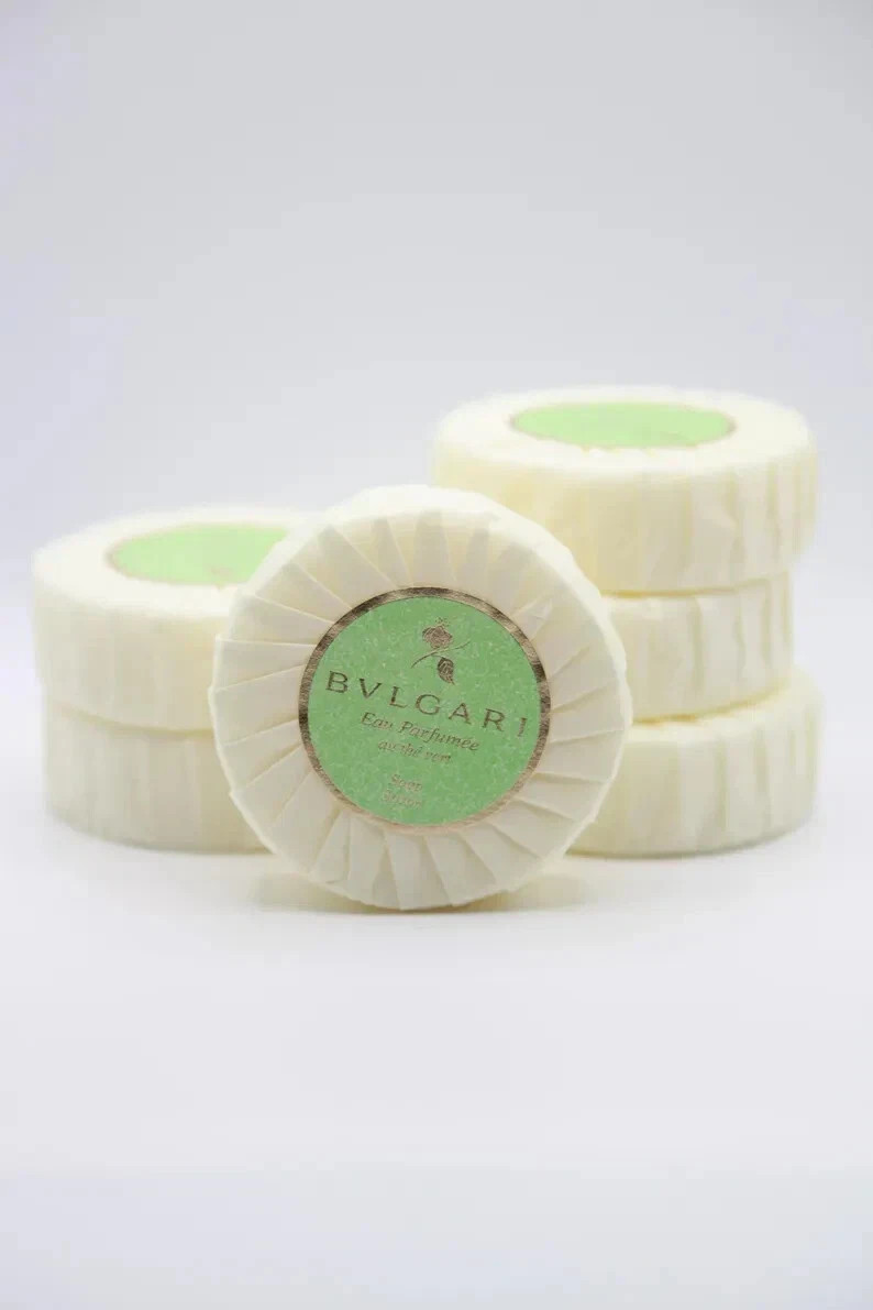 BVLGARI au thé Vert ( Green Tea ) Soap – 2.6oz / 75g Pack Of 6