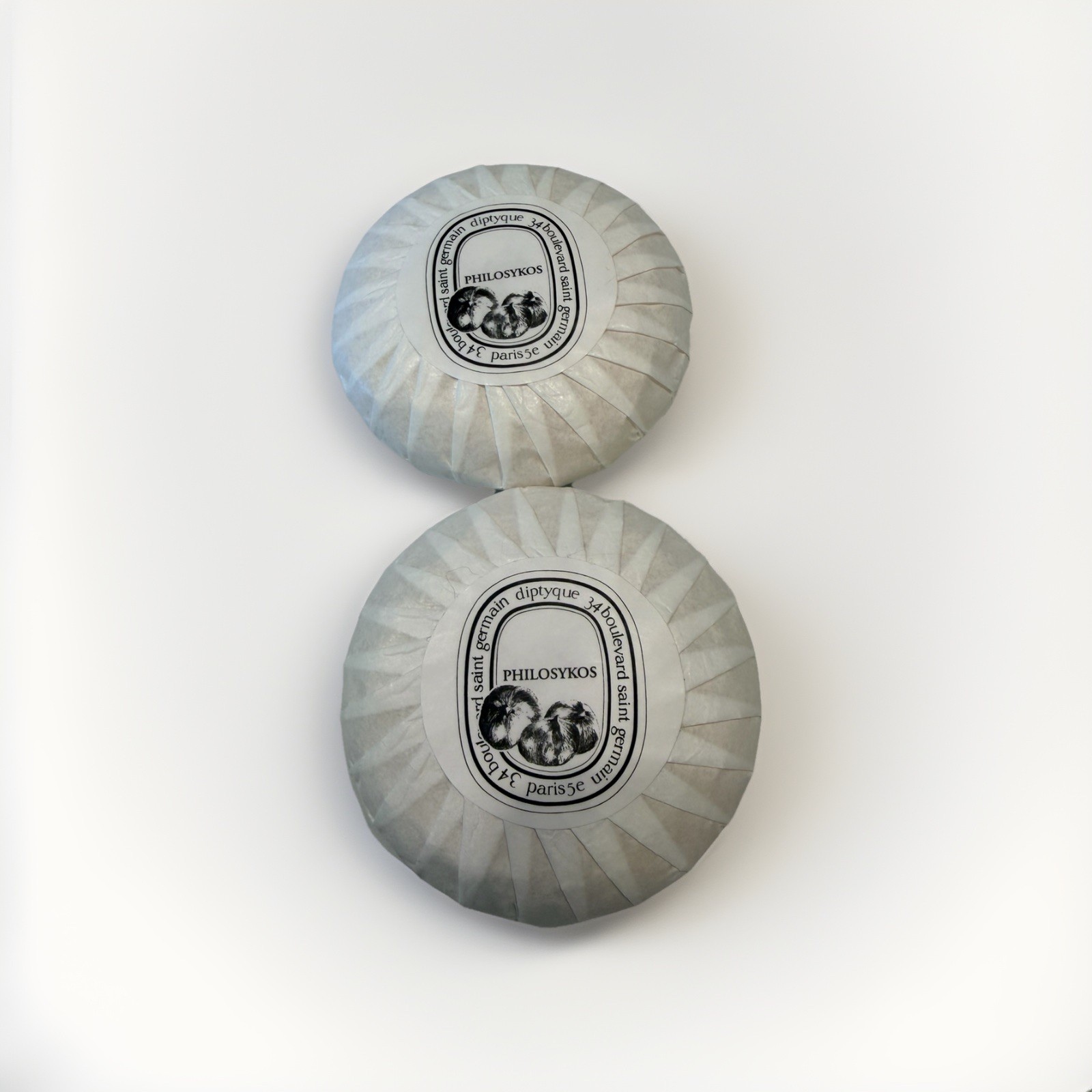 NEW Diptyque Paris Luxury Bar Soap Bundle Lot Of 3 (45g Each) Fig/Philosykos