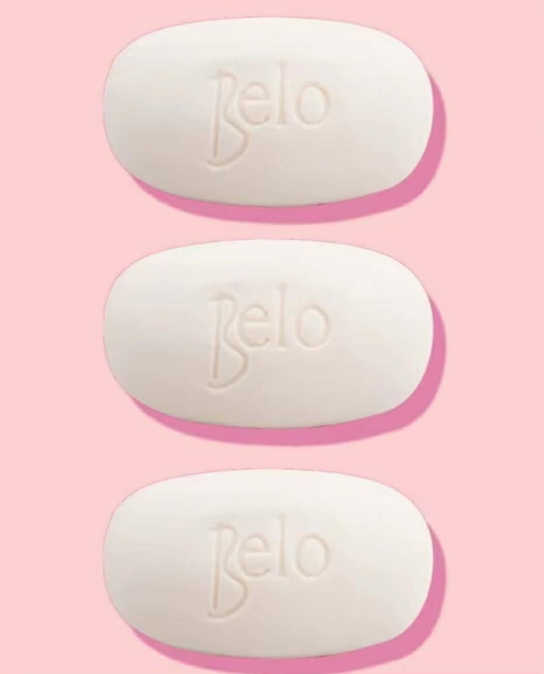 3-PC Belo Essentials Smoothening Whitening Body Bar 90g