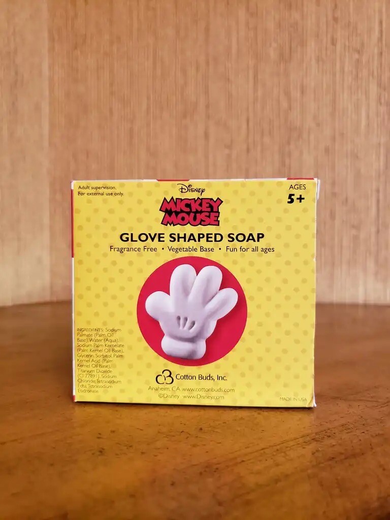 Disney Mickey Mouse Golden Shaped Soap