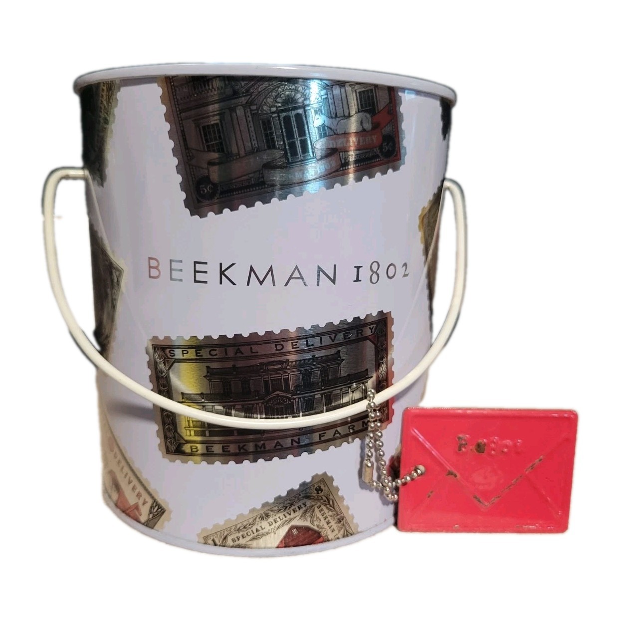 Beekman 1802 Special Delivery Metal Gift Tin With (4) 3.5oz Goat Milk Soap Bars
