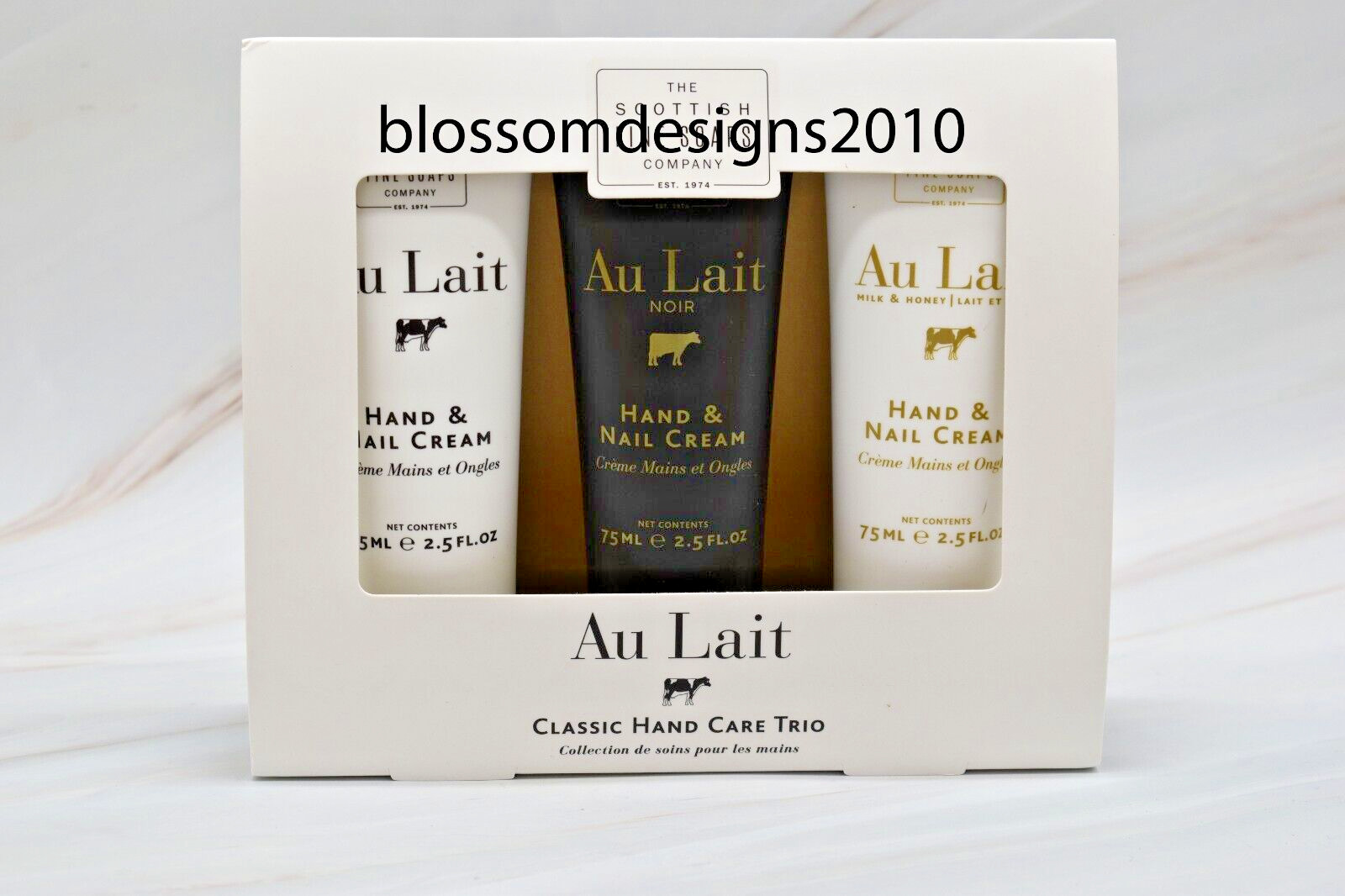THE SCOTTISH FINE SOAPS CO Au Lait Classic Hand Care Trio