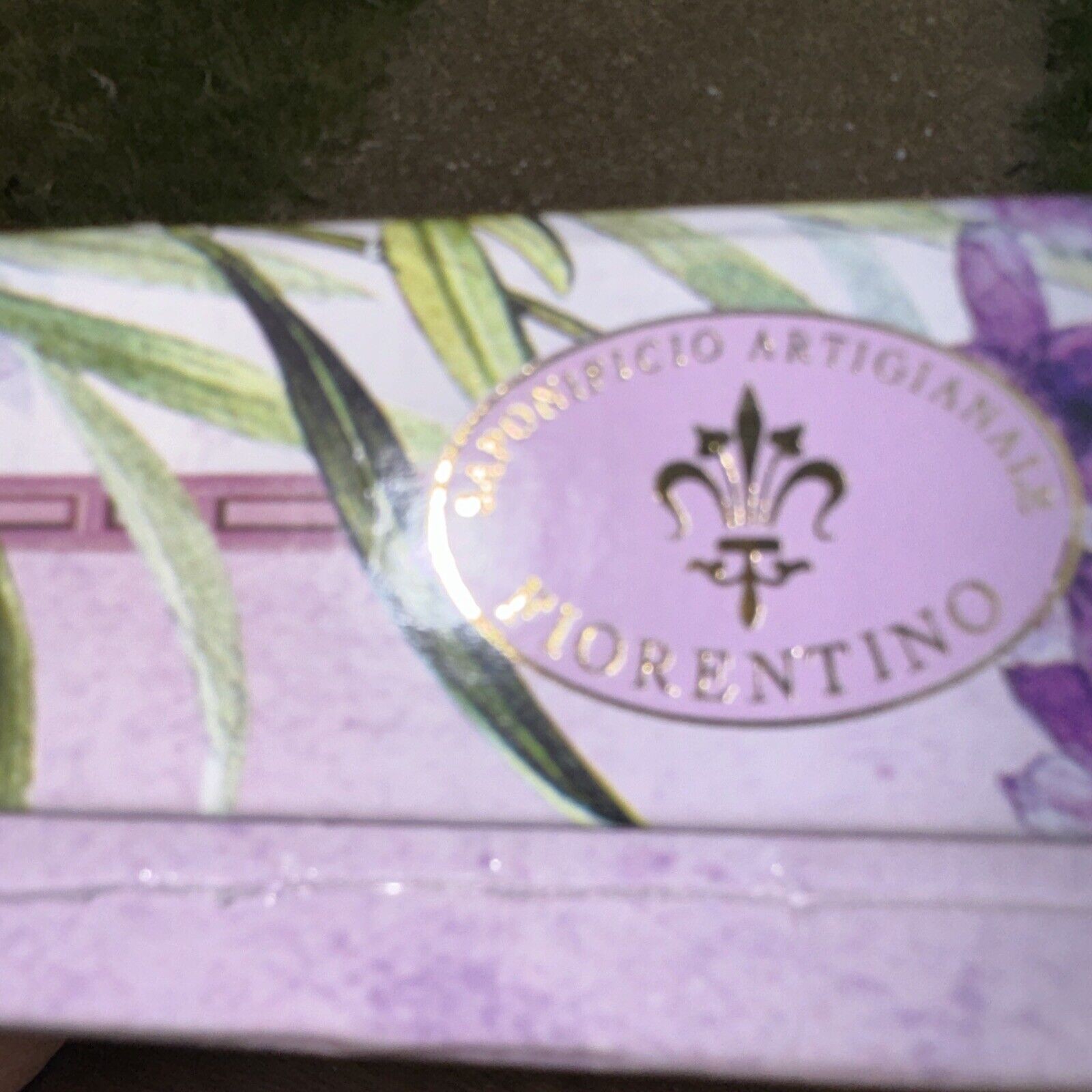 Tuscan Flower Lavender Scented Soap Artigianale Fiorentino Set Of 4
