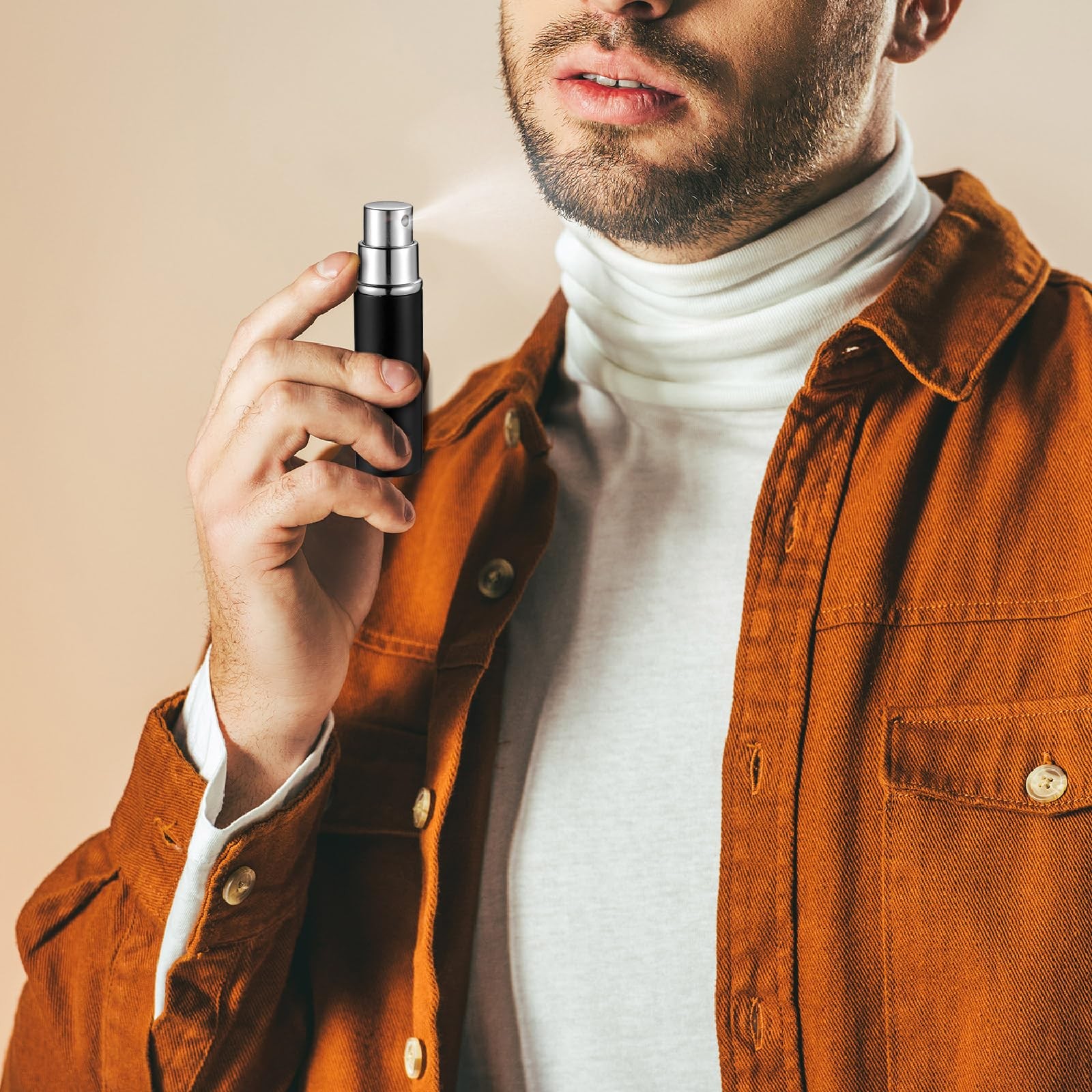 Motiskyy 70x 5/10ml Refillable Perfume Atomizer Mini Travel Spray Bottles Bulk
