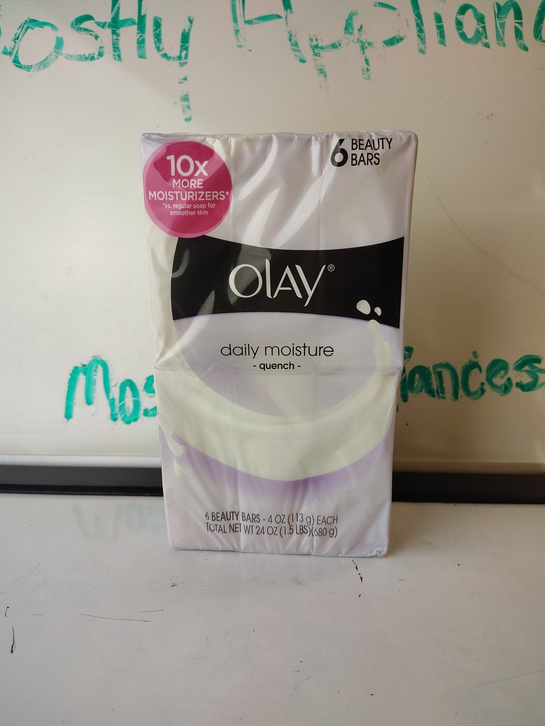 6 Olay Daily Moisture Quench Beauty Bars 4oz New Old Stock Formula Discontinued