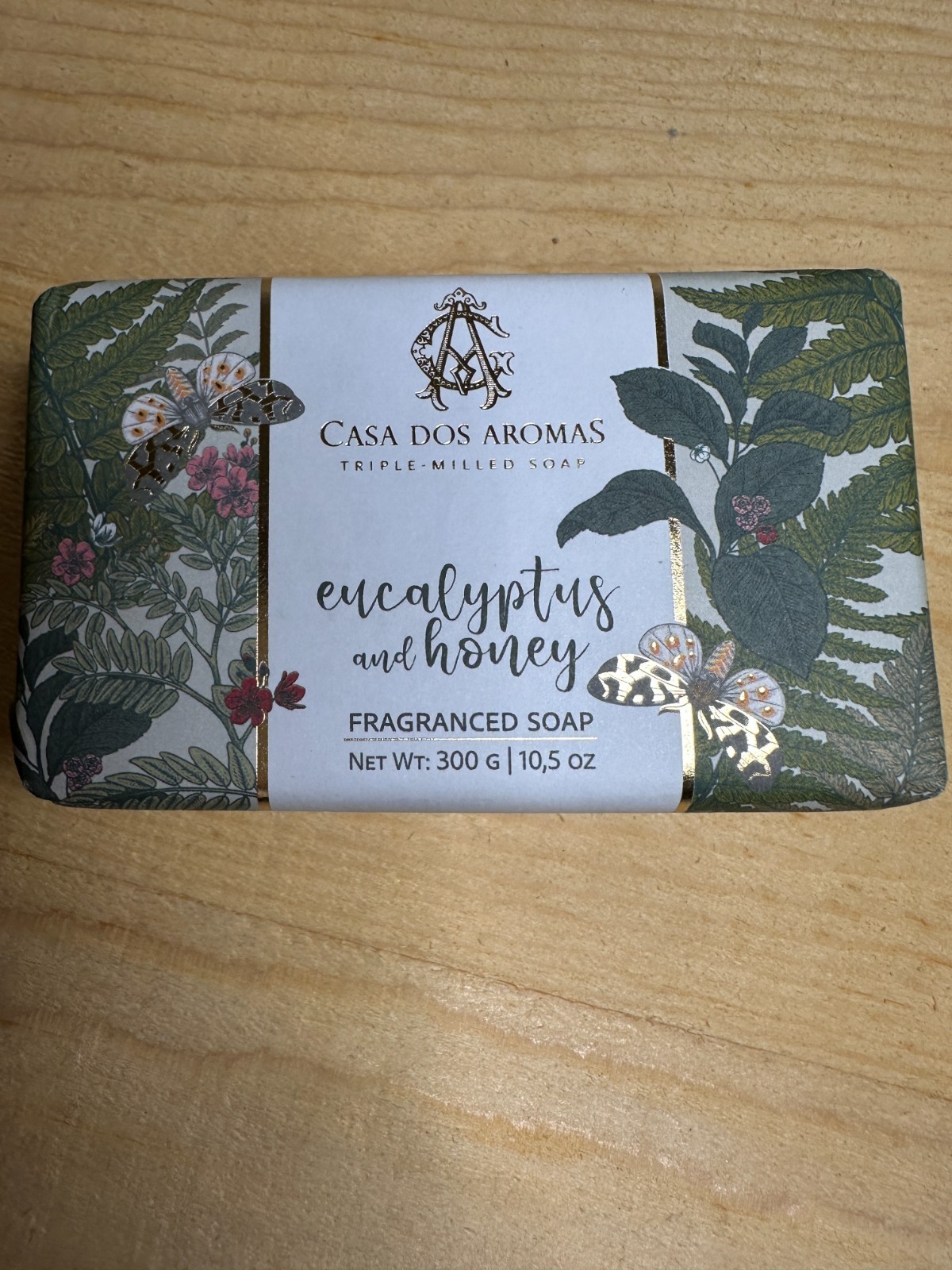 Casa Dos Aromas | Triple Milled Soap | 10.5 OZ | Made in Portugal
