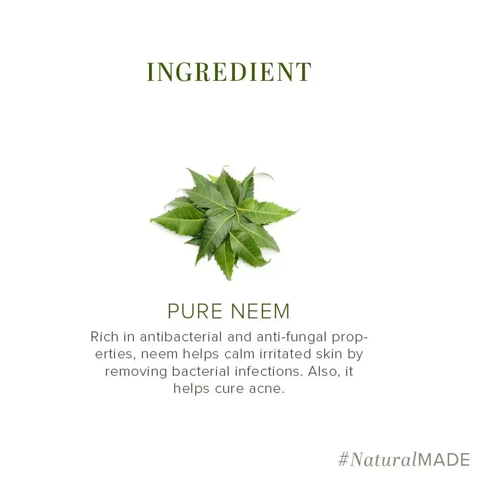 Khadi Natural Neem Soap Herbal Pure Bathing Soap for All Skin ( Pack of 2 )