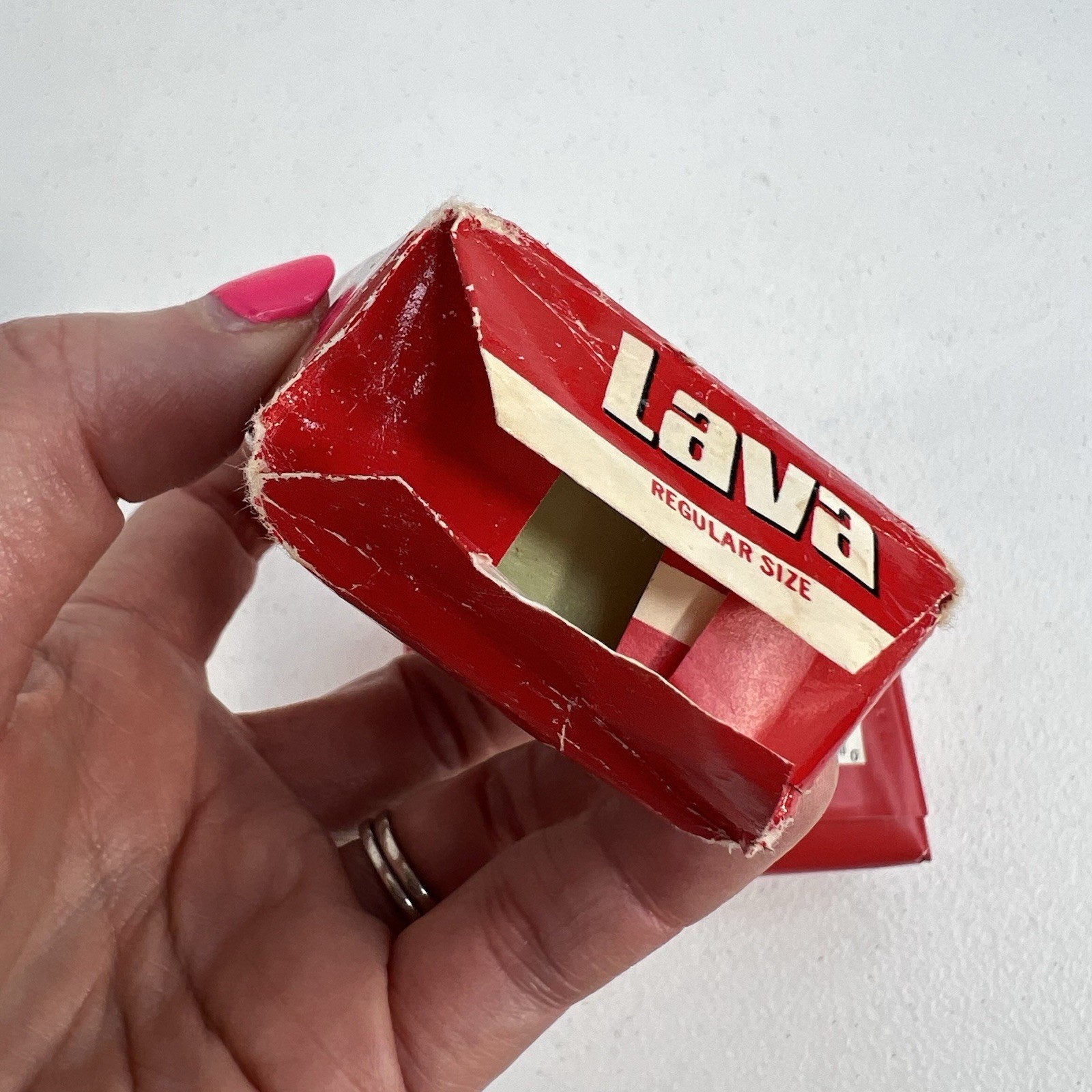 Lava Bar Soap Heavy Duty Hand Cleaner WD-40 Green Color Fresh Scent Lot Of 2