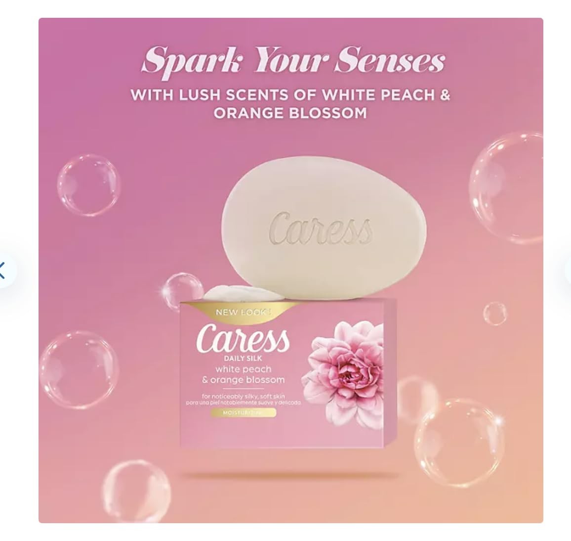 Caress Daily Silk bar Soap (16 X 3.75 Oz)Total Net Wt (60 Oz),, ()
