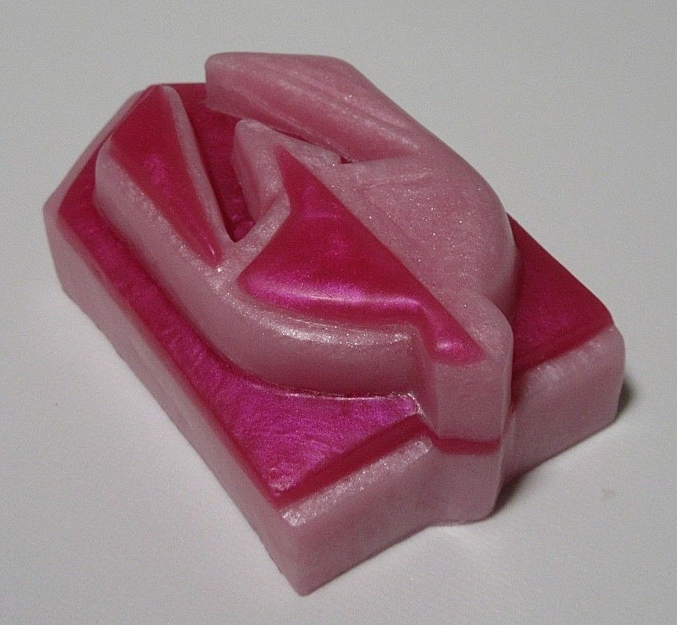 Go Knights Go in brilliant pinks & a tulip, honeysuckle, tangerine scent hockey