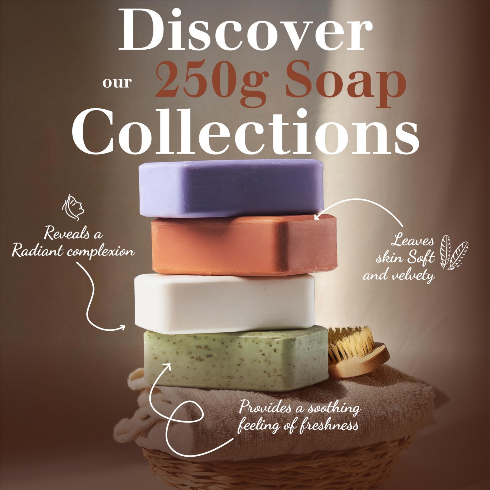 Organic Olive Oil Soap Bars – 3 x 8.8 oz | French Milled, Shea Butter, Natural I