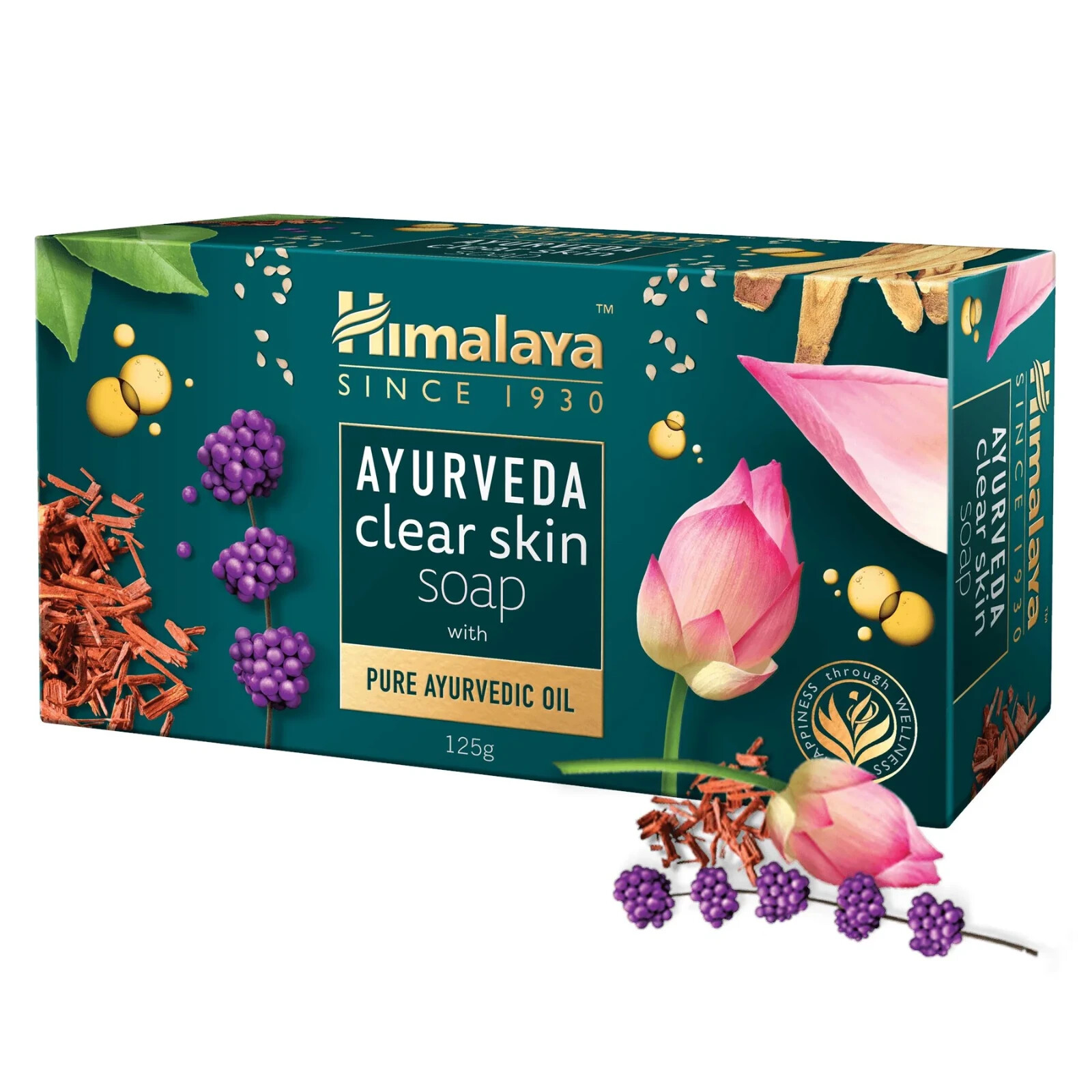 Himalaya Herbals AYURVEDA clear skin soap (75gm) FREE WITH Neem & Turmeric Soap