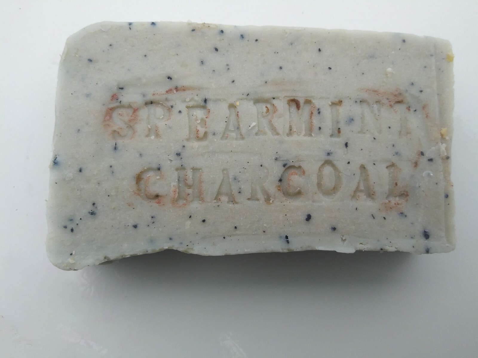 SPEARMINT CHARCOAL GOAT MILK SOAP HAPPY GOAT CREAMERY PURE ESSENTIAL OIL CHEAP
