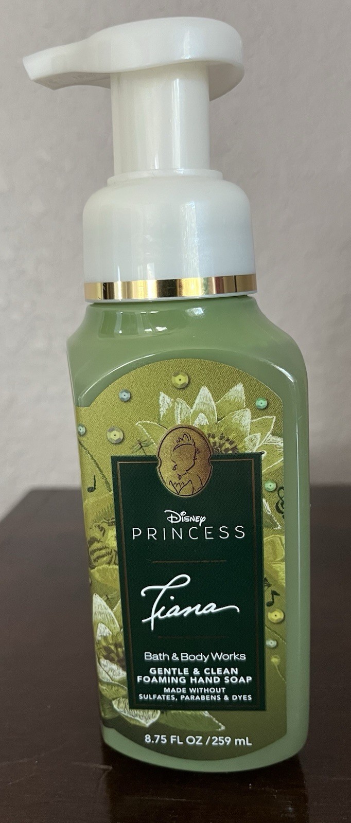 NEW BATH & BODY WORKS DISNEY PRINCESS TIANA FOAMING HAND SOAP-8.75 OZ