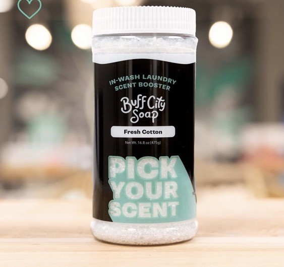 Buff City Soaps. Laundry Scent Booster. Fresh Cotton