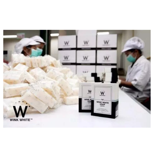 1 X 80g Wink White Soap Gluta Whitening Body Pure Face – Free Shipping