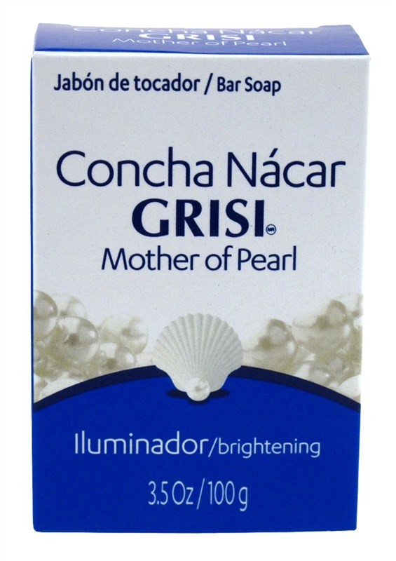 (2 PACK) Grisi Bar Soap Mother Of Pearl Brightening 3.5 Ounce