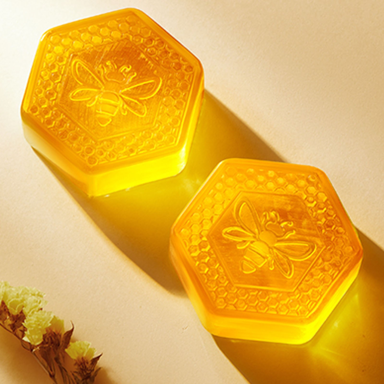 2Pcs Soap Bar Hydrating Manuka Honey Soap Long-lasting Fragrance Mild For Skin