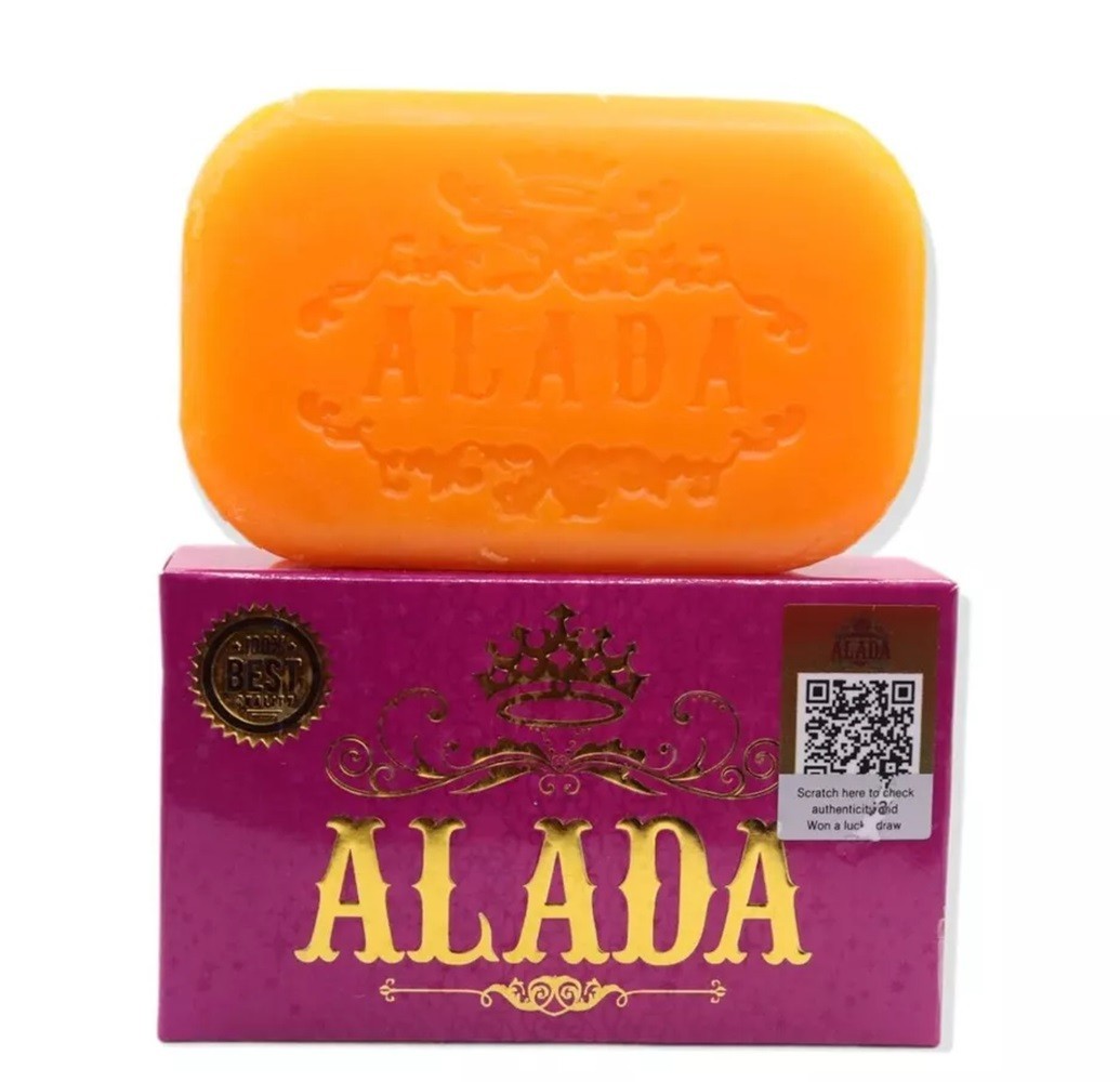 ALADA Whitening Soap Naturally Brightening Natural Extract Face Body 160G X5