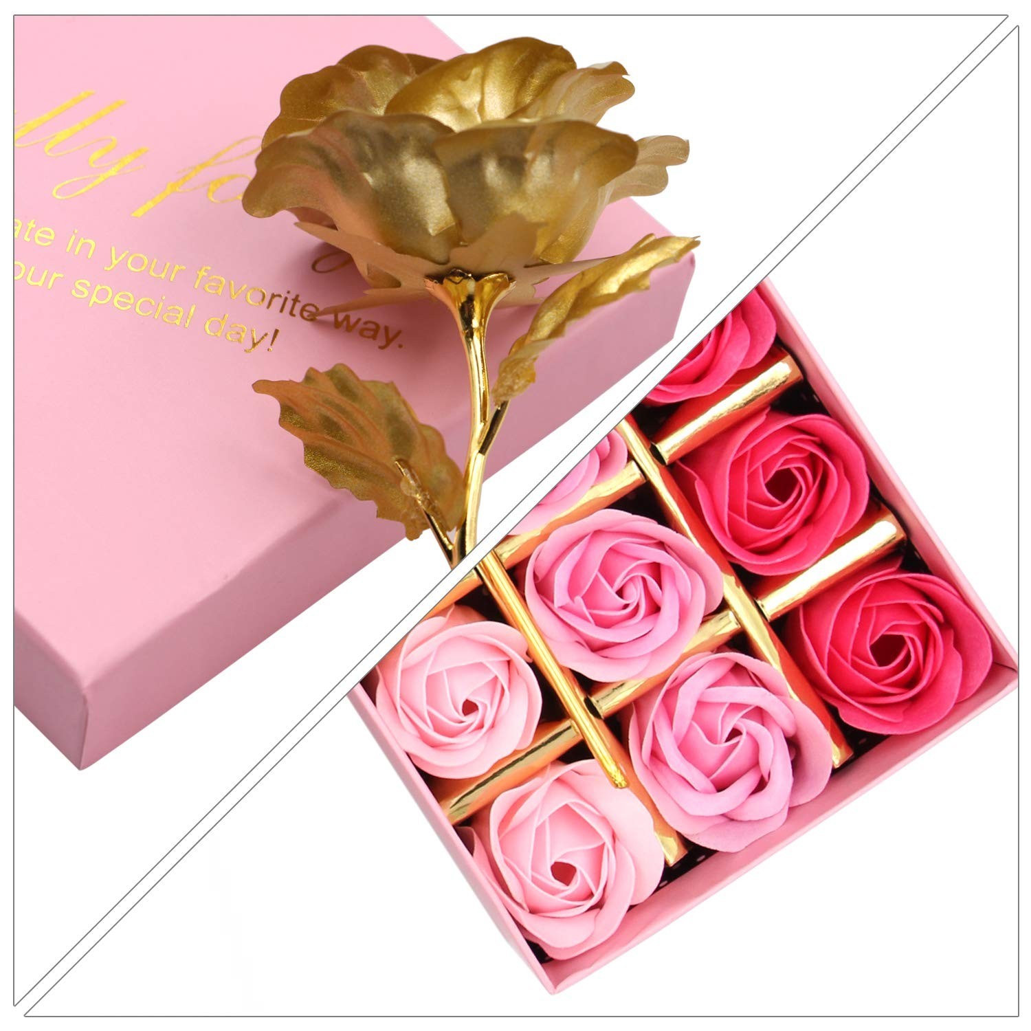 Handmade Floral Scented Bath Soap Rose Petals – Ideal Gift for All Occasions
