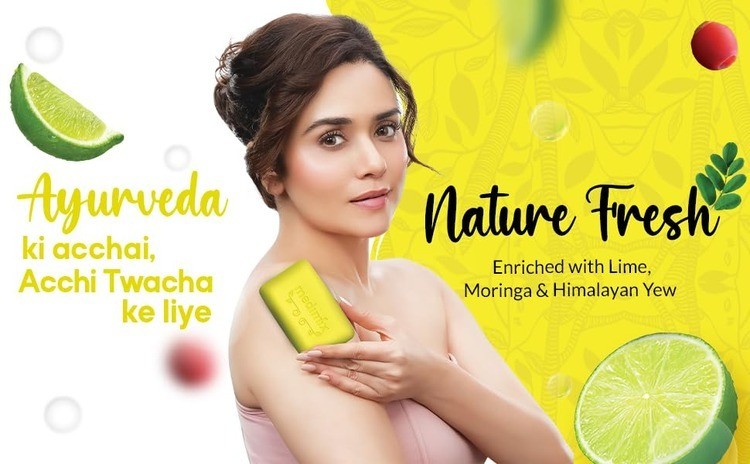 Medimix Herbal Bath Soap with Lime & Moringa | 5 x 125g | Ayurvedic Body Soap