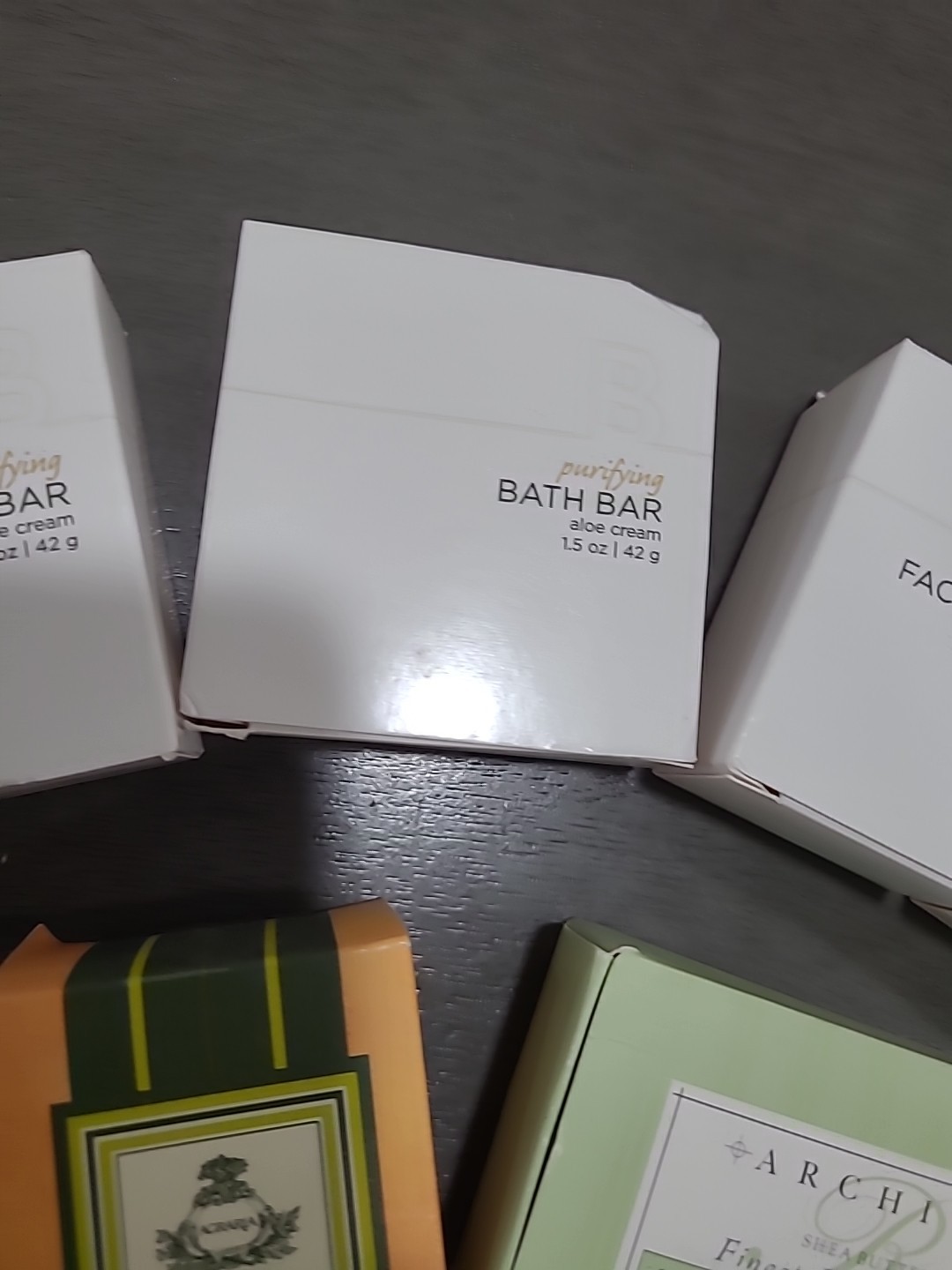 Mixed Lot Of Travel Size Bath And Facial Soaps New Unopened