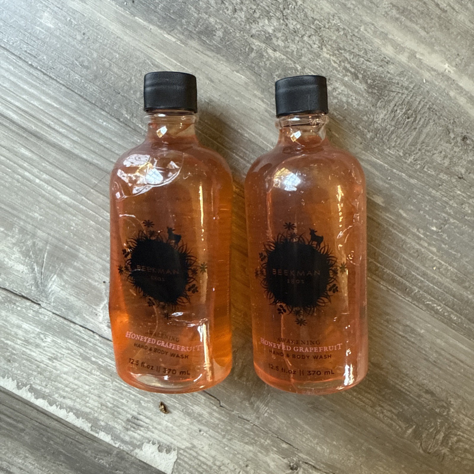 Beekman 1802 Honeyed Grapefruit Goat Milk Hand & Body Wash 12.5 fl. oz. ea (2)