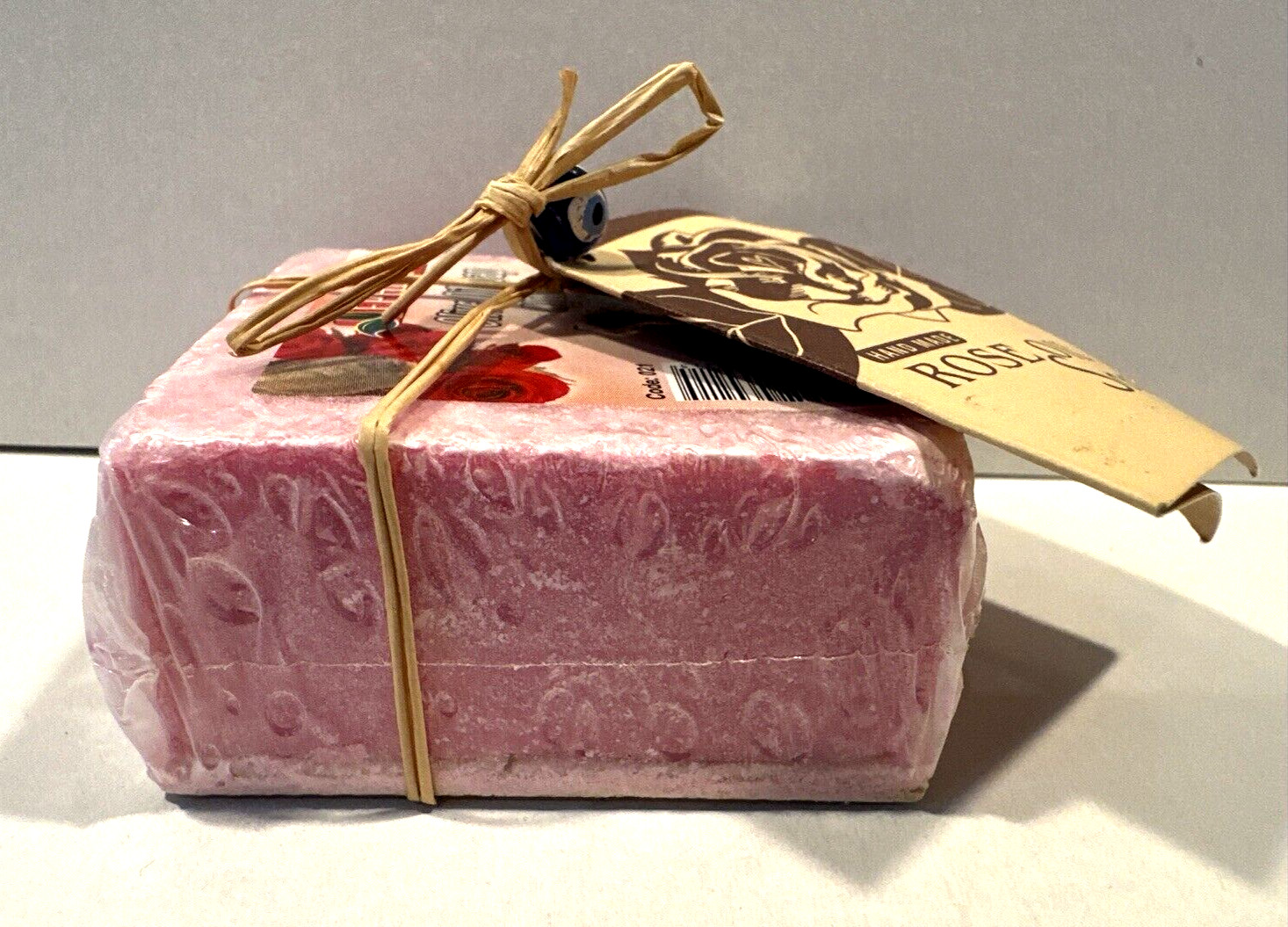 Ephesus Olive Oil Soap 4 oz. Hand Made With Rose Extract Oil From Aegean Region