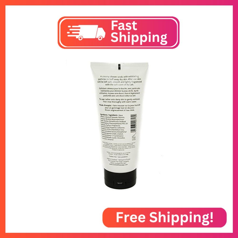 Scottish Fine Soaps Company Au Lait Exfoliating Body Scrub 7 Fl Oz.