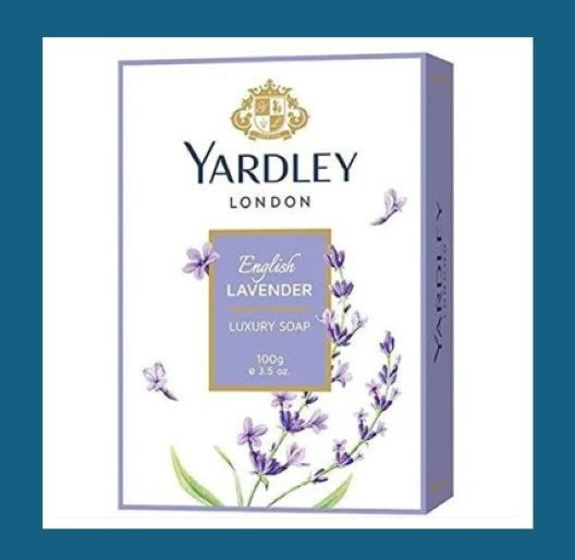 Yardley London Soap Bar 100g 3 Pack – Lavender Sandalwood English Rose Red Rose