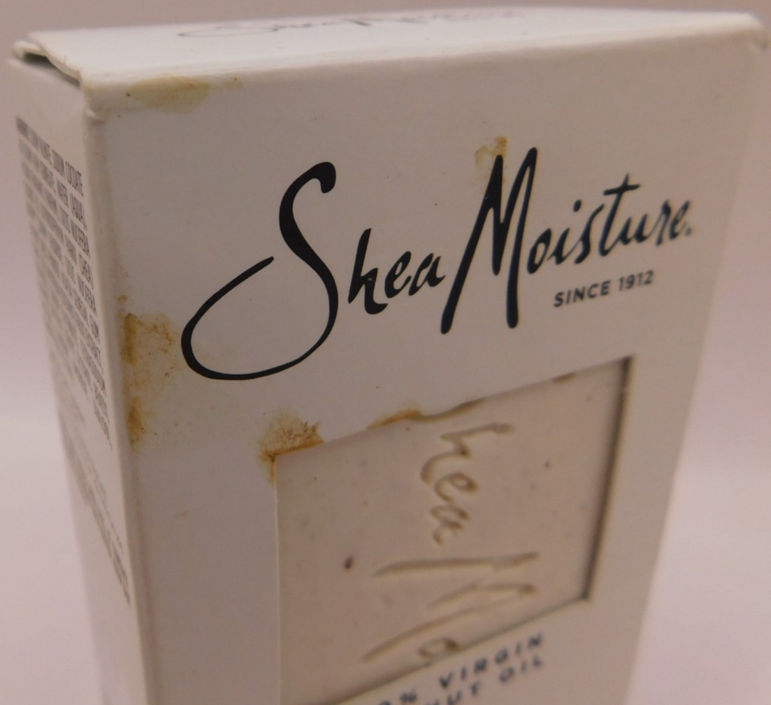 4PK Shea Moisture 100% Virgin Coconut Oil Daily Hydration Bar Soap 8oz EACH New