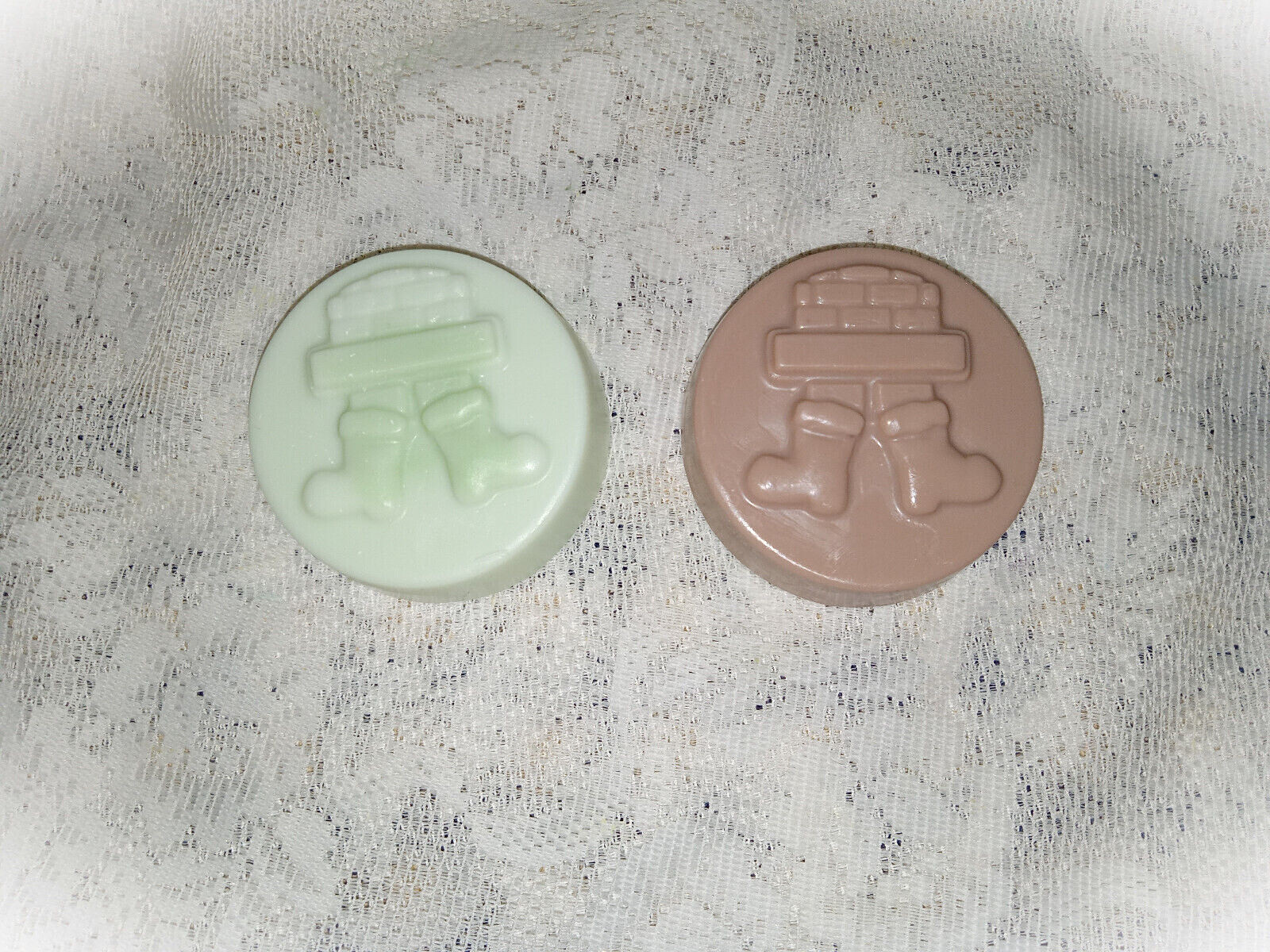 Santa Chimney Bar Soap, choice of soap type and scent, FREE ship, 180+ scents