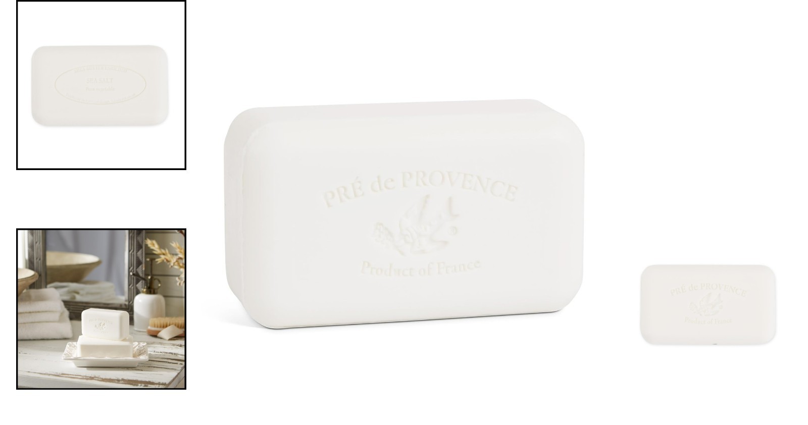 Natural Quad Milled Soap Bar | Rich Lather with Organic Shea Butter – 5.3 Oz