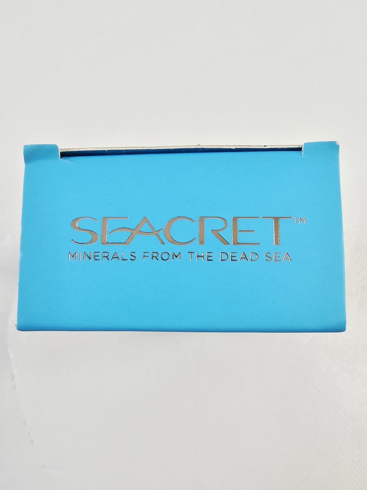 Seacret Minerals Dead Sea Mineral Rich Mud Soap 4.4oz Bar New Sealed In Box