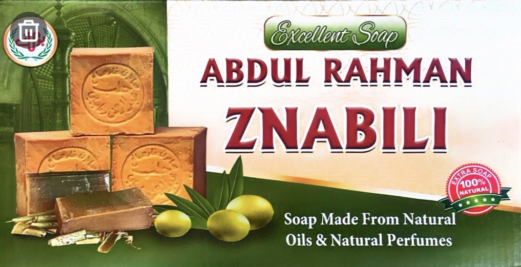 x4 Laurel Natural Soap Cubes, Handmade of Olive Oil, Laurel Perfumes and Alkalis